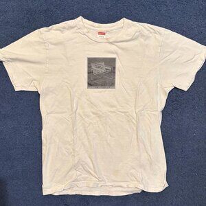 Supreme Chair Tee White Size Medium SS18 Pre-Owned